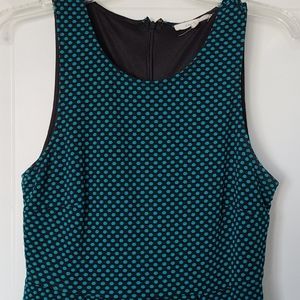 Jace Dot Print Fit & Flare dress